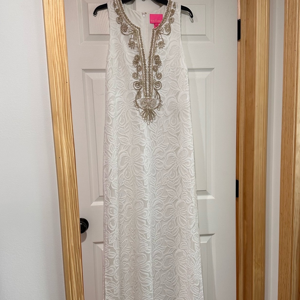 NWOT Lilly Pulitzer Carlotta Maxi Dress Size 10 - Picture 15 of 15